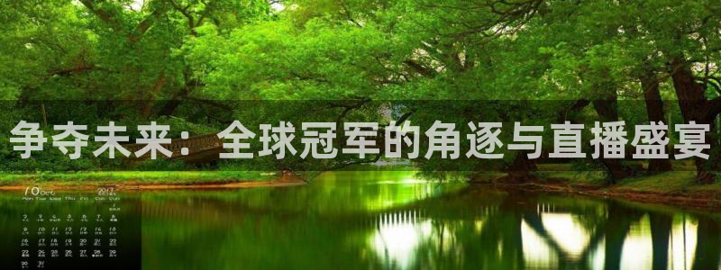 2026足球世界杯：争夺未来：全球冠军的角逐与直播盛宴